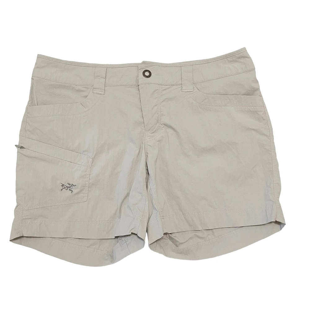 Arc’teryx Parapet Gray Nylon Hiking Shorts